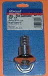 Attwood 66541-3 Stainless Steel Thru Hull Connector Fitting 3/4"" New. Price: $37.28.
