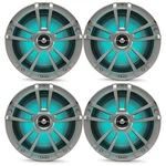 4 Infinity 2-WAY 6.5" Inch 225 Watt Marine Boat Yacht Coaxial Led Speakers Excellent. Price: $189.49.