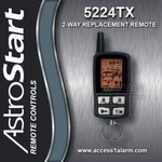 Astrostart 5224-TX 2-WAY Lcd 1-MILE Remote Control EZSDEI7701 HST-5224 New. Price: $149.99.
