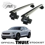 Thule Wingbar Evo Silver Roof Set For POLESTAR2 5DR Hatch 2021- Pair New. Price: $372.91.