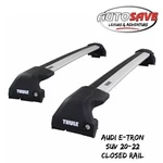 Thule Wingbar Edge (silver) Roof Set For Audi E-tron (2019-23) W/ Flush Rail New. Price: $441.75.