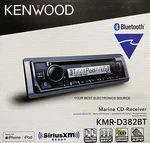 New Kenwood KMR-D382BT 1-DIN Marine Cd/am/fm/usb Receiver W/ Bluetooth. Price: $169.00.