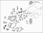 Genuine Mercedes Bbdc Electrical Wiring Harness 2118200013 New. Price: $39.06.