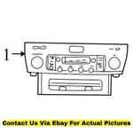 2002 Lexus LS430 Radio Receiver / Control Unit Used Oem 8612050751. Price: $349.99.