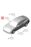 Genuine Porsche Panamera 971 97A Fibre Optic Wave Conductor 973970267N New. Price: $334.57.