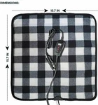 Zonetech And Plaid Warming Pad Cozy Warmth Black/white Pre-owned. Price: $26.86.