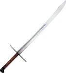 Cold Steel Grosse Messer Fixed Sword 32" 1060 Carbon Blade Rosewood Handle New. Price: $303.89.
