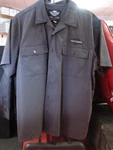 Mens Xl Harley-davidson Motors Dark Grey Black Pinstripe Shop Shirt Bar&shield Used. Price: $14.99.