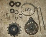 1956 Buick 322 (?) Delco Remy Generator 1102085 Fan Impeller Parts Lot Orig Used. Price: $35.00.