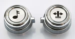 78-91 Chevy/gmc Truck Chrome Radio Volume & Tuner Knobs Am/fm Cassette New. Price: $47.95.