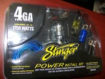 New Stinger SK141 Gauge Amplifier 1750 Watt Install Accessory Kit Car Audio. Price: $49.99.