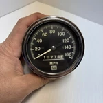 Vintage Stewart Warner Speedometer 160 Mph 820343 Hot Rod Rat Used. Price: $135.00.