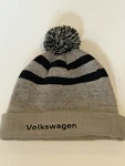 Volkswagen Beanie Cuffed Cap Knit Winter Hat Toque New Vw Pre-owned. Price: $24.65.