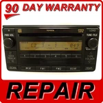 Repair Service Only Toyota Scion Am Fm Radio Stereo 6 Disc Changer Cd Player Oem Remanufactured. Price: $179.00.