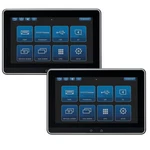 Audiovox Dual 10.1" Seat-back Entertainment System With Android, Dvd, Hdmi New. Price: $1749.99.