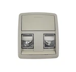 2005 2010 Jeep Grand Cherokee Overhead Dome Map Light Gray Oem Tested Used. Price: $49.95.