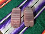 Two 1960 To 1966 Chevy Tail Light Guidex Rib Sae 5952677 Used. Price: $10.00.