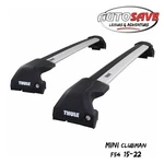 Thule Wingbar Edge Silver Aluminium Roof Bars For Clubman F54 15-22 Rails New. Price: $423.19.