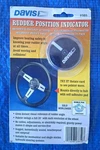Davis 2" Rudder Position Indicator #385 -mounts Steering Wheel Of Marine Boat New. Price: $28.99.