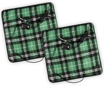 Green Plaid Warming Pad, Warms On Cold Weather, Perfect Sizing For Pets New. Price: $64.63.