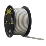 Aamp Stinger SHW14C 4GA Pro Power Wire: Clear 100' Roll New. Price: $225.95.