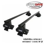 Thule Steel Squarebar Evo Roof Bars Vauxhall Astra MK.7 Hatchback 5 Door 16-21 New. Price: $322.03.