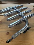 Harley Davidson Stealth Quick Detachable Chrome Luggage Rack Touring 09-19 Used. Price: $249.95.