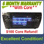 Toyota Corolla Oem Radio Cd Player Am Fm Navigation Touchscreen Receiver 100150 Used. Price: $696.00.