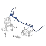 For Kia Sportage 2023-2025 91880DW520 Rear Parking Aid System Wiring Harness New. Price: $189.20.