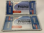 (2) Bell 46291-8 Chrome Die-cast Metal License Plate Frame New. Price: $17.99.