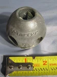 Martyr CMX-1 Replacement Streamlined Boat Shaft Anode 3/4" With Slotted Screw New. Price: $12.99.