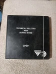 Oldsmobile 1969 Technical Bulletins Service Guild Manual Original Binder. Price: $65.00.