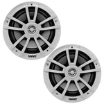 Pair Of Infinity Boat Atv Marine 6.5" High-performance White Stereo Speakers Excellent. Price: $62.99.