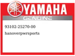 Yamaha Oem Part 93102-25270-00 Oil Seal New. Price: $16.49.