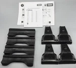 Thule Kit 145199 For Roof Rack Black Used. Price: $74.95.