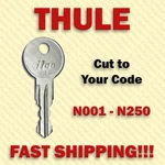 Thule Key For Bike Racks Luggage Carriers Cut To Code N001 - N250 New. Price: $7.99.
