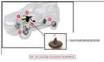 Power Brake Booster Oem 16-18 Toyota Prius 1YR Wrnty Used. Price: $125.00.