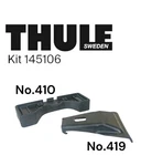 Replacement Parts For Thule Roof Rack Kit 145106 Front Plate 419 & Pad 410 New. Price: $19.95.