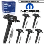 Ignition Coil & Spark Plug Oem 5149168AH For Jeep Wrangler Rubicon 3.6L V6 New. Price: $95.99.