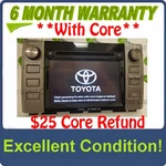 2015 - 2019 Toyota Tundra Oem Factory Hd Radio Touch Screen Cd Player 510117 Used. Price: $356.00.