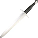 Cold Steel Hand & Half Fixed Carbon Blade Black Leather Dagger 88HNHD New. Price: $209.99.