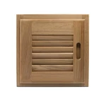 Whitecap Teak Louvered Door & Frame - Right Hand 12" X New. Price: $98.74.