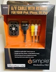 Isimple IS76PRO Omniwire Audio Video Interface Cable Aux Adapter Ipod Iphone New. Price: $38.95.