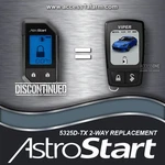 Astrostart 5325D-TX 2-WAY Lcd Remote Control Replaced By The Color Viper 7957V New. Price: $189.99.